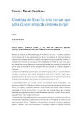 Cientista de Brasília cria sensor que acha câncer antes de sintoma surgir.pdf