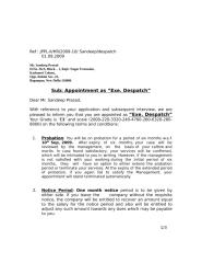 Appointment letter - Sandp prasad- Desp..doc